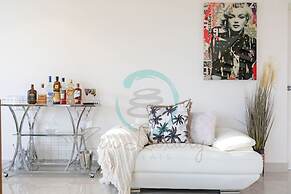 Lux Beachfront PH Office Pool Skyline Views