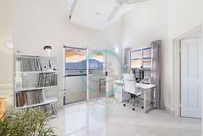 Lux Beachfront PH Office Pool Skyline Views