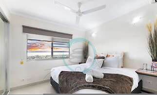 Lux Beachfront PH Office Pool Skyline Views