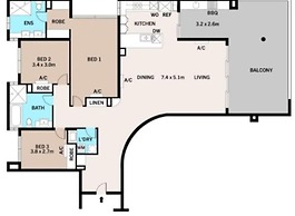 Zen Ocean Charm 3BR Luxury W Front Apt Pool BBQ