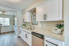 Riverfront Champlin Townhome w/ Deck & Water View!