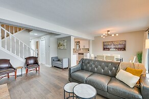 Riverfront Champlin Townhome w/ Deck & Water View!