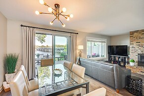 Riverfront Champlin Townhome w/ Deck & Water View!