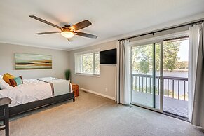 Riverfront Champlin Townhome w/ Deck & Water View!