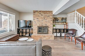 Riverfront Champlin Townhome w/ Deck & Water View!