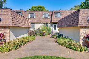 Riverfront Champlin Townhome w/ Deck & Water View!