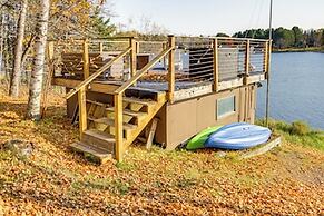 Waterfront Duluth Cabin w/ Deck & River View!