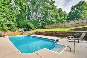 Peaceful Monroe Home w/ Private Pool, Pet Friendly