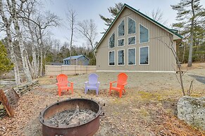 Lakefront Bucksport Home w/ Fire Pit + Gas Grill!