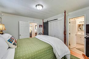 'the Farmhouse' in Fort Lawn w/ Fire Pit & Deck!