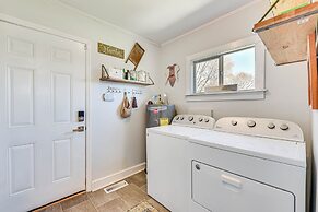 'the Farmhouse' in Fort Lawn w/ Fire Pit & Deck!