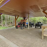 Birch Haven Tree House ON ATV Trail