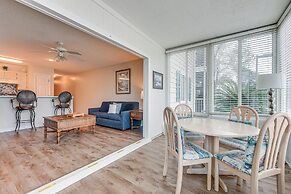 North Myrtle Beach Condo w/ Sunroom: Walk to Beach