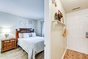 North Myrtle Beach Condo w/ Sunroom: Walk to Beach
