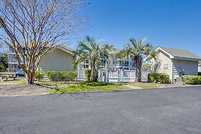 North Myrtle Beach Condo w/ Sunroom: Walk to Beach