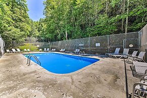 Game Room, Hot Tub, Pool & Views: Gatlinburg Cabin