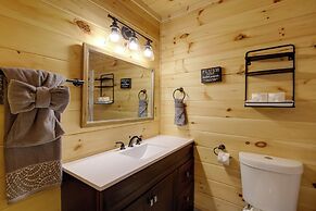 Game Room, Hot Tub, Pool & Views: Gatlinburg Cabin