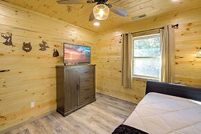 Game Room, Hot Tub, Pool & Views: Gatlinburg Cabin