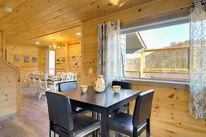 Game Room, Hot Tub, Pool & Views: Gatlinburg Cabin