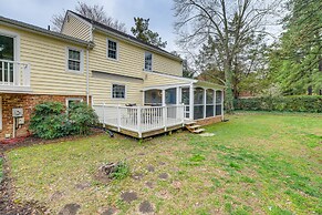 Richmond Vacation Rental ~ 10 Mi to Downtown!