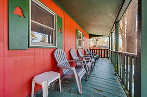 Pet-friendly Laconia Cabin w/ Fireplace + Deck!
