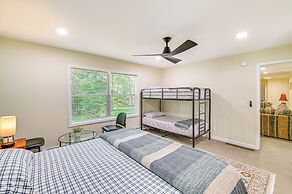 Cozy Lake Luzerne Home - 1 Mi to Wayside Beach!