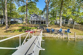 Hot Springs Lakefront Home w/ Dock & Water Views!