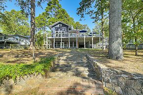 Hot Springs Lakefront Home w/ Dock & Water Views!