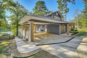 Hot Springs Lakefront Home w/ Dock & Water Views!