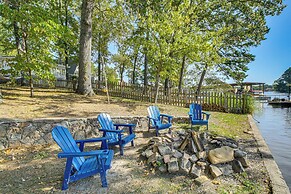 Hot Springs Lakefront Home w/ Dock & Water Views!