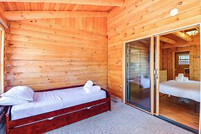 Private Hot Tub & Fire Pit: Log Cabin in Blakeslee