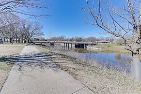 Riverfront Newton Vacation Rental Near Wichita!