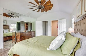 Backyard, Deck & Fire Pit: Conroe Getaway