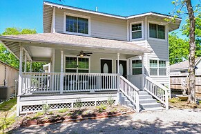 Backyard, Deck & Fire Pit: Conroe Getaway