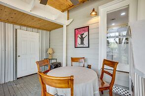 Backyard, Deck & Fire Pit: Conroe Getaway