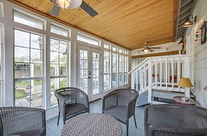 Backyard, Deck & Fire Pit: Conroe Getaway
