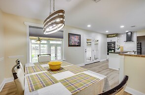 Backyard, Deck & Fire Pit: Conroe Getaway