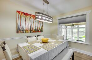 Backyard, Deck & Fire Pit: Conroe Getaway