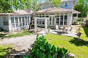Backyard, Deck & Fire Pit: Conroe Getaway