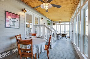 Backyard, Deck & Fire Pit: Conroe Getaway