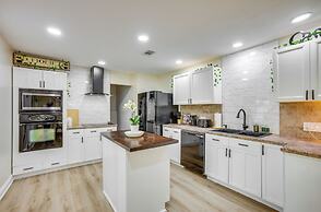 Backyard, Deck & Fire Pit: Conroe Getaway