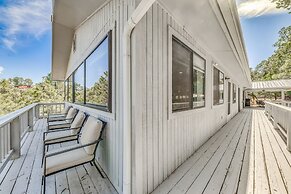 Alto Retreat w/ Wraparound Deck & Game Room!