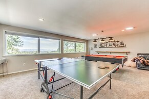 Alto Retreat w/ Wraparound Deck & Game Room!