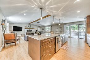 Alto Retreat w/ Wraparound Deck & Game Room!