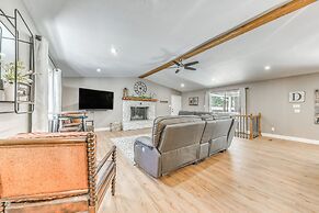 Alto Retreat w/ Wraparound Deck & Game Room!