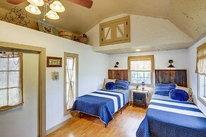 14 Acres w/ Pond Access: Farmhouse in Temple!