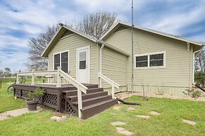 14 Acres w/ Pond Access: Farmhouse in Temple!