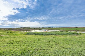 14 Acres w/ Pond Access: Farmhouse in Temple!