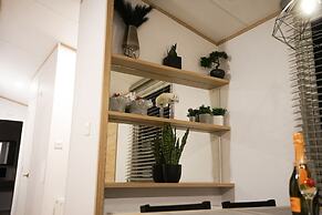 Inviting 3-bed Lodge in Preston hot tub