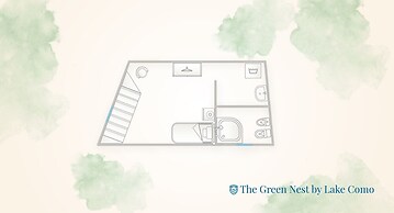 The Green Nest by Lake Como